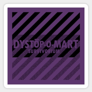 Dystopomart Survivorium Logo Magnet